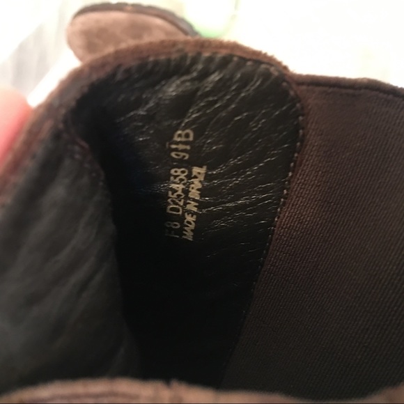 Cole Haan Suede Brown Callab Booties Sz 9.5B - Picture 6 of 8